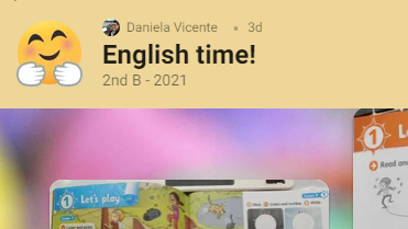 Padlet de Inglés 2° B