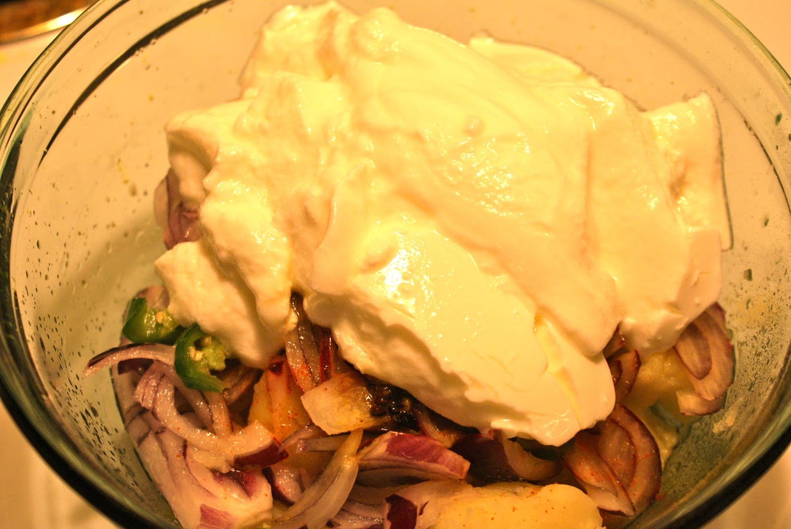 Nepali Tummy!! Chukauni!! (Nepali Potato Yogurt Salad)