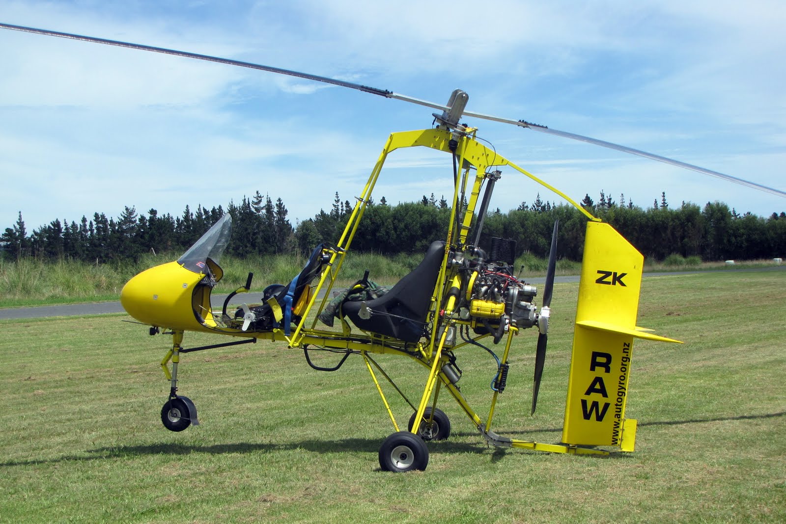 NZ Civil Aircraft Gyrocopters at Parakai