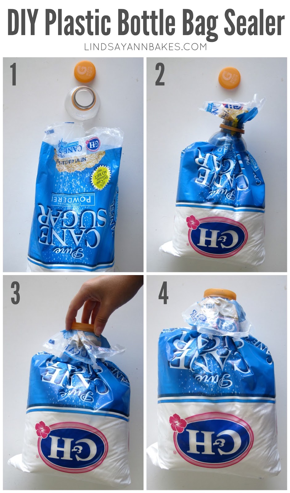 DIY Plastic Bottle Bag Sealer Lindsay Ann Bakes