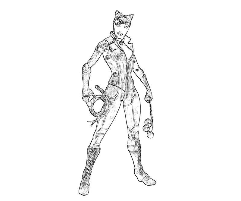 Batman Arkham City Catwoman Armor Yumiko Fujiwara
