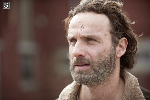 Rick en el final de la cuarta temporada de "The Walking Dead" Rick en el final de la cuarta temporada de "The Walking Dead"