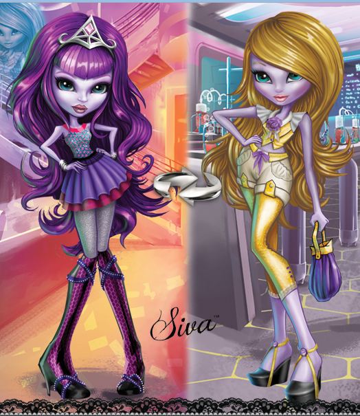 Jogos de vestir no Star Sue + Eu estilo EAH - Manu e Monster High