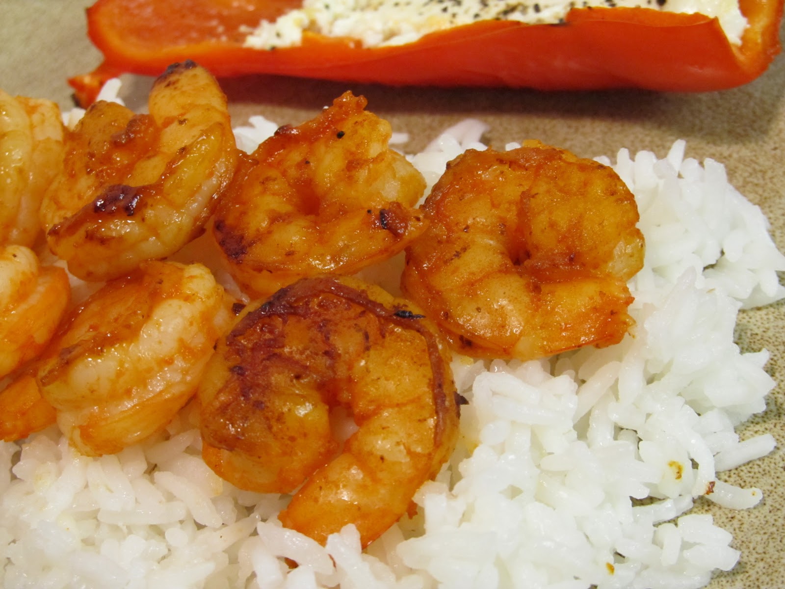 Jenn's Food Journey Spicy Grilled Shrimp with Horseradish Chili Sauce