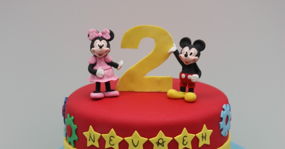Whimsical by Design: Mickey Mouse Clubhouse Cake