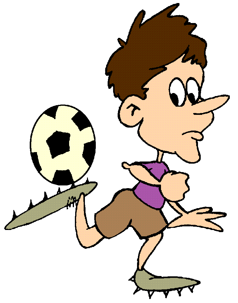 Football Players: Soccer players cartoon