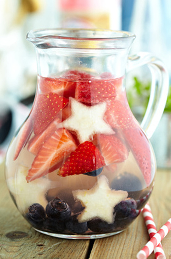 red, white, and blue sangria recipe