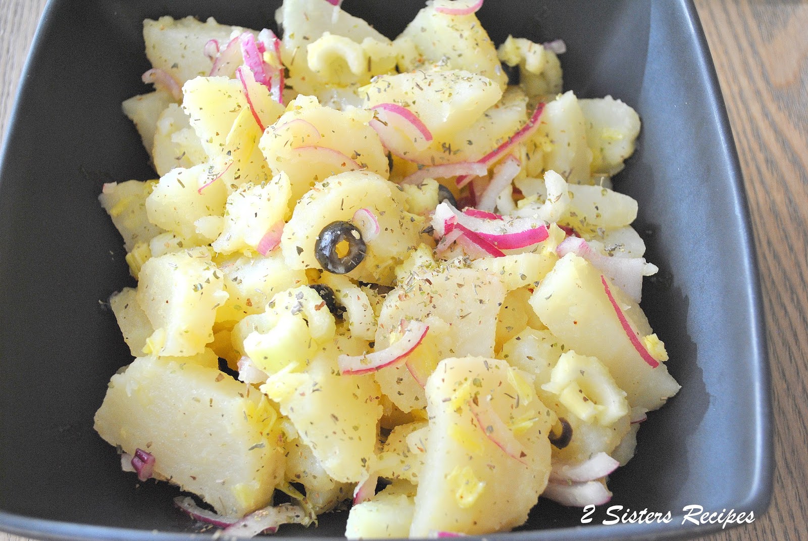 EASY Italian Potato Salad 2 Sisters Recipes by Anna and Liz