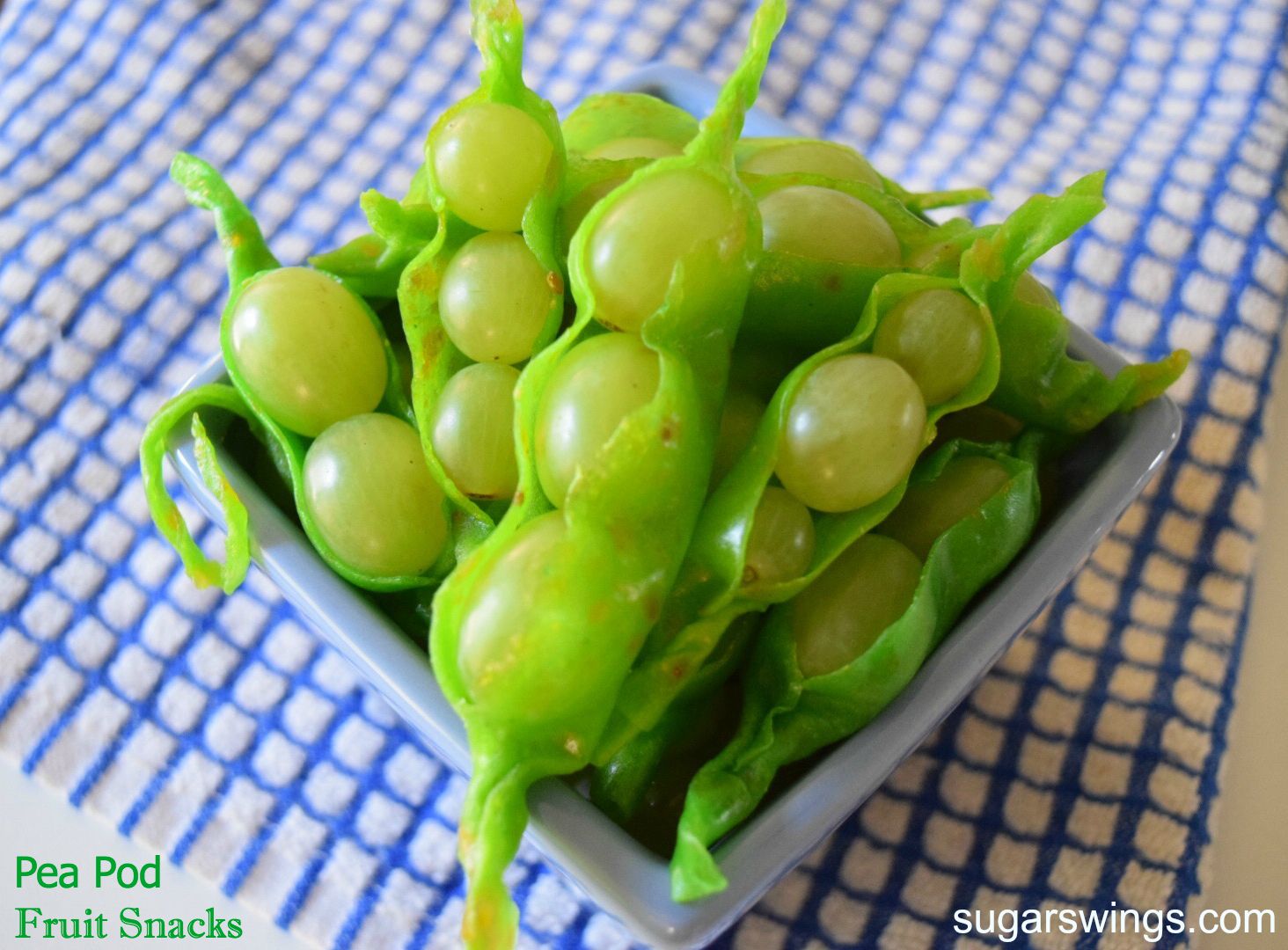Sugar Swings! Serve Some Pea Pods made from Fruit