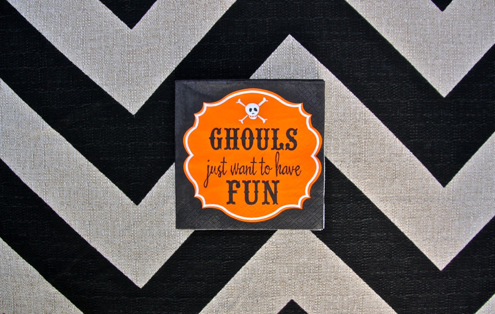 Halloween Napkins & Cups are instock! Fresh Ink Style Sentiment