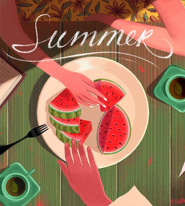 summer illustration