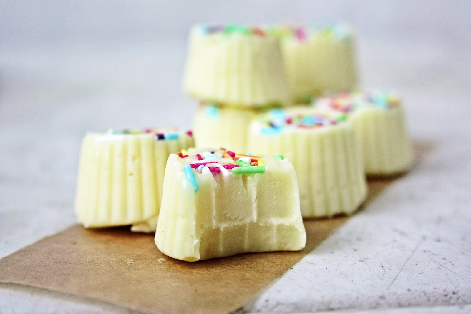 everything is poetry white chocolate fudge