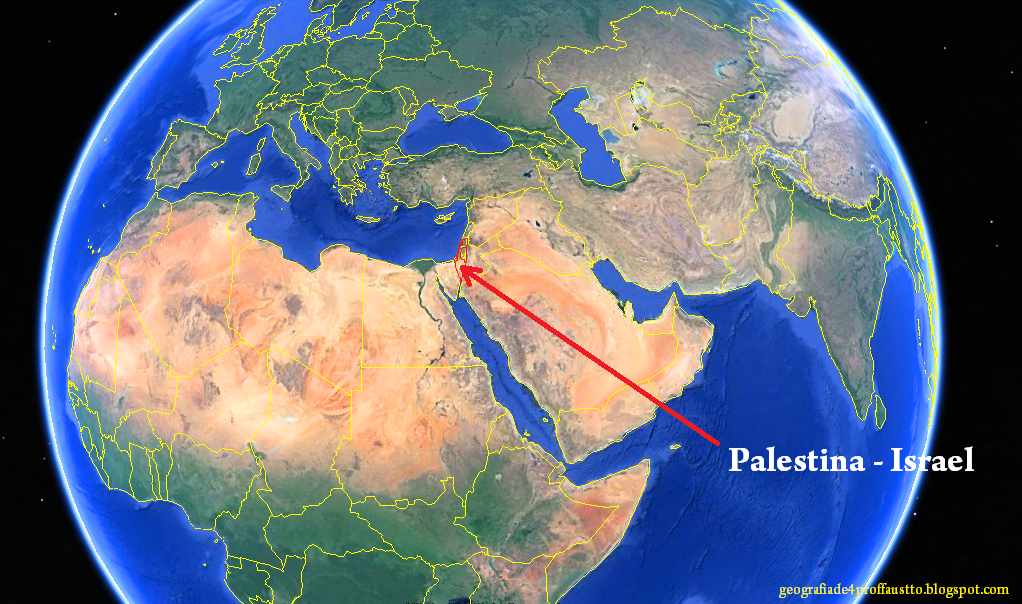 GEOGRAFIA MUNDIAL CONFLICTO ISRAEL PALESTINA