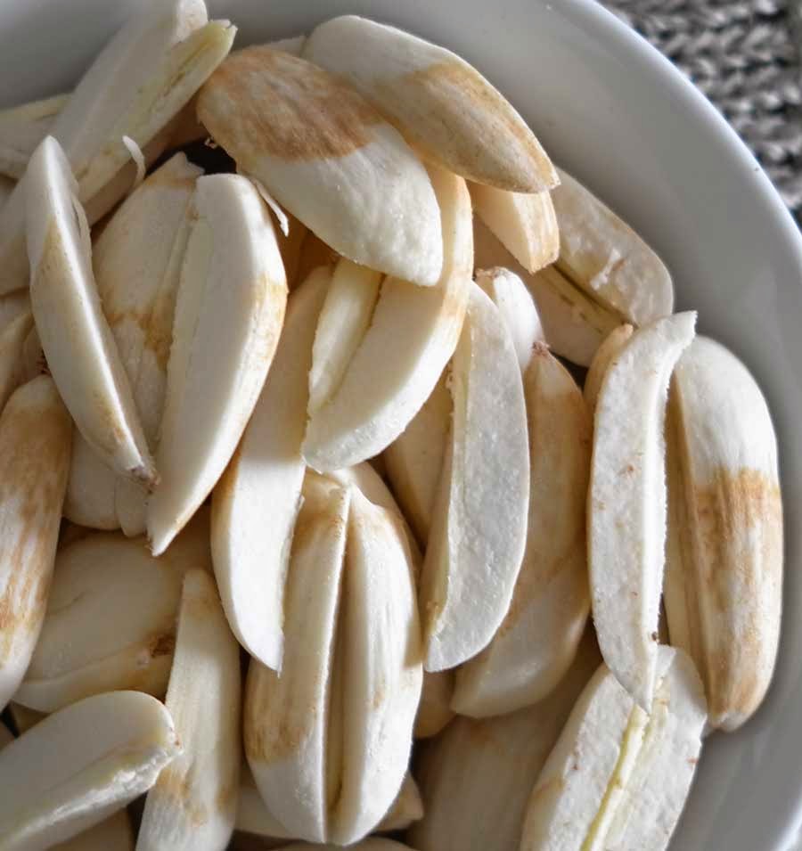 edible culture Bunya and Lima Bean Soup