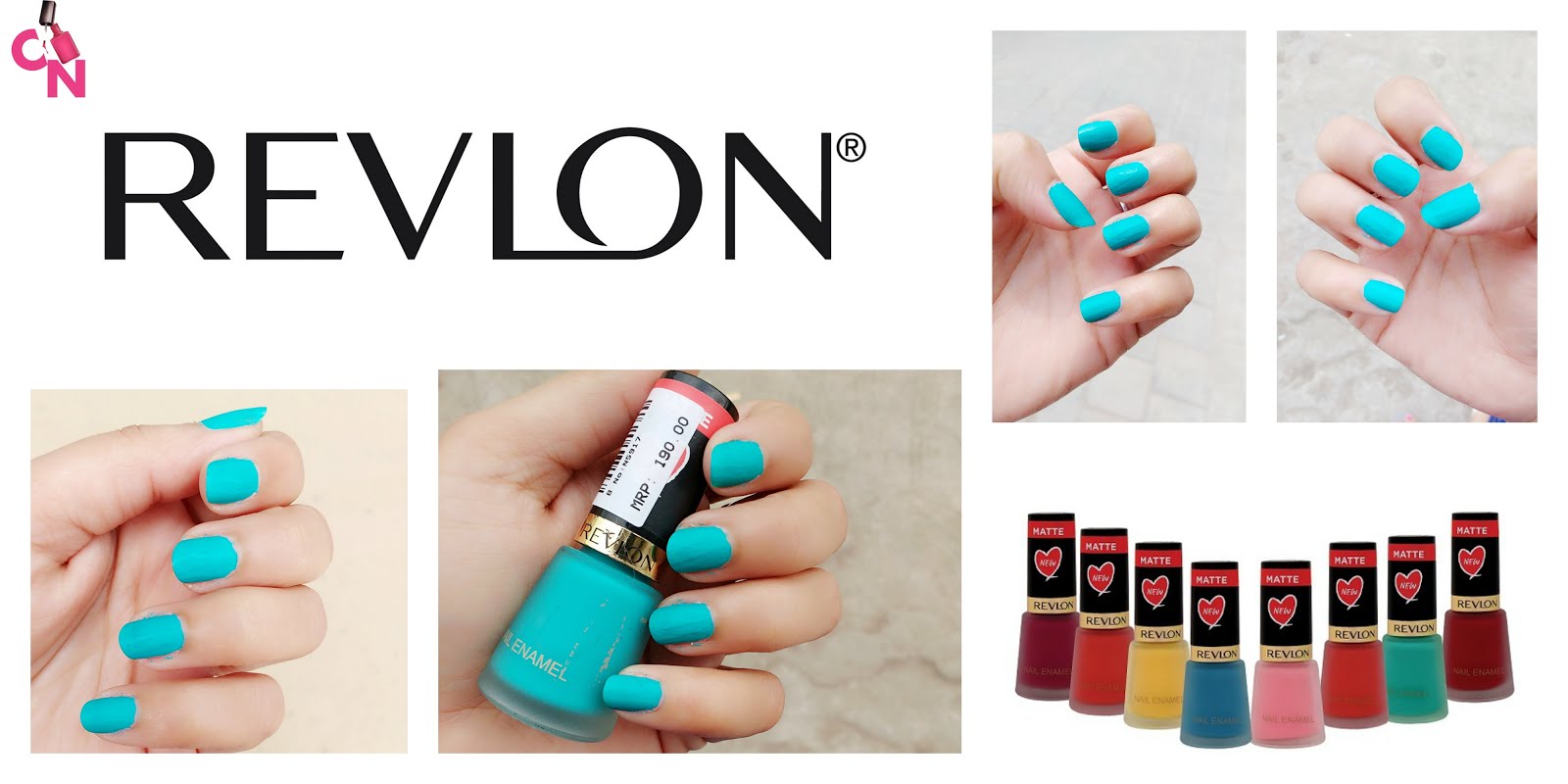 Revlon Matte Nail Polish Collection Marine Matte Review & Swatches