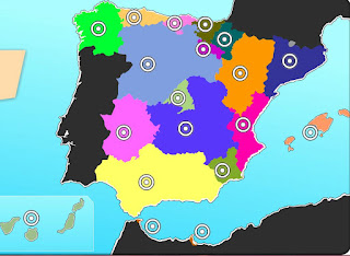 mapa comunidades España