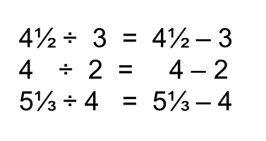 MEDIAN Don Steward mathematics teaching: division = subtraction?