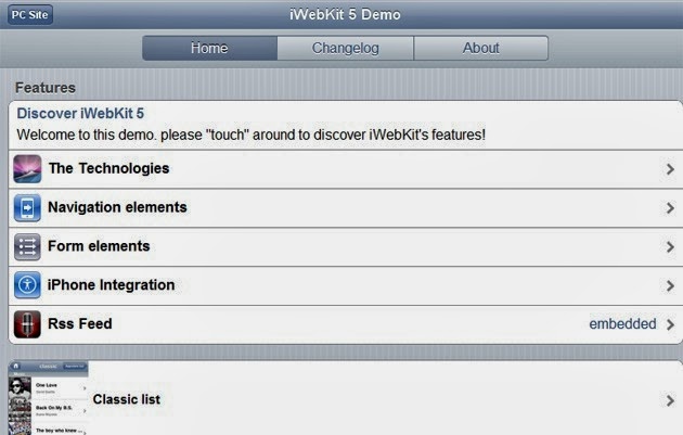 iWebKit iWebKit