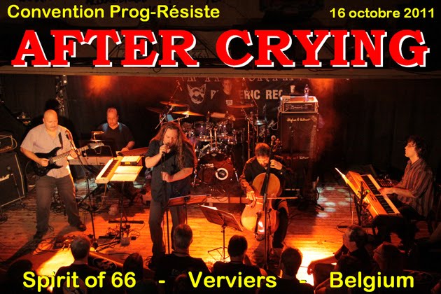 After Crying (16oct2011) at the "Spirit of 66", Verviers, Belgium.
