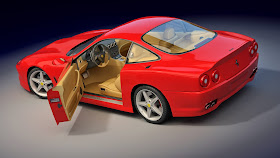 Red Ferrari Car Wallpaper Free Download