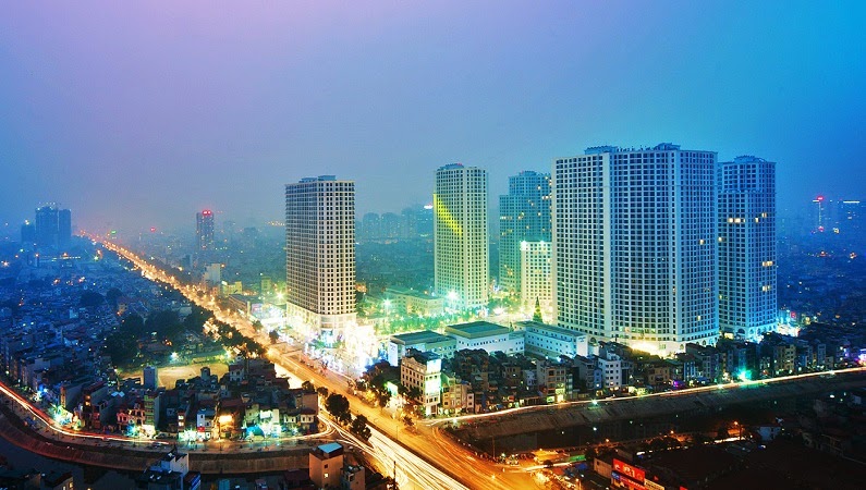 Royal City Quang Cảnh Về Đêm