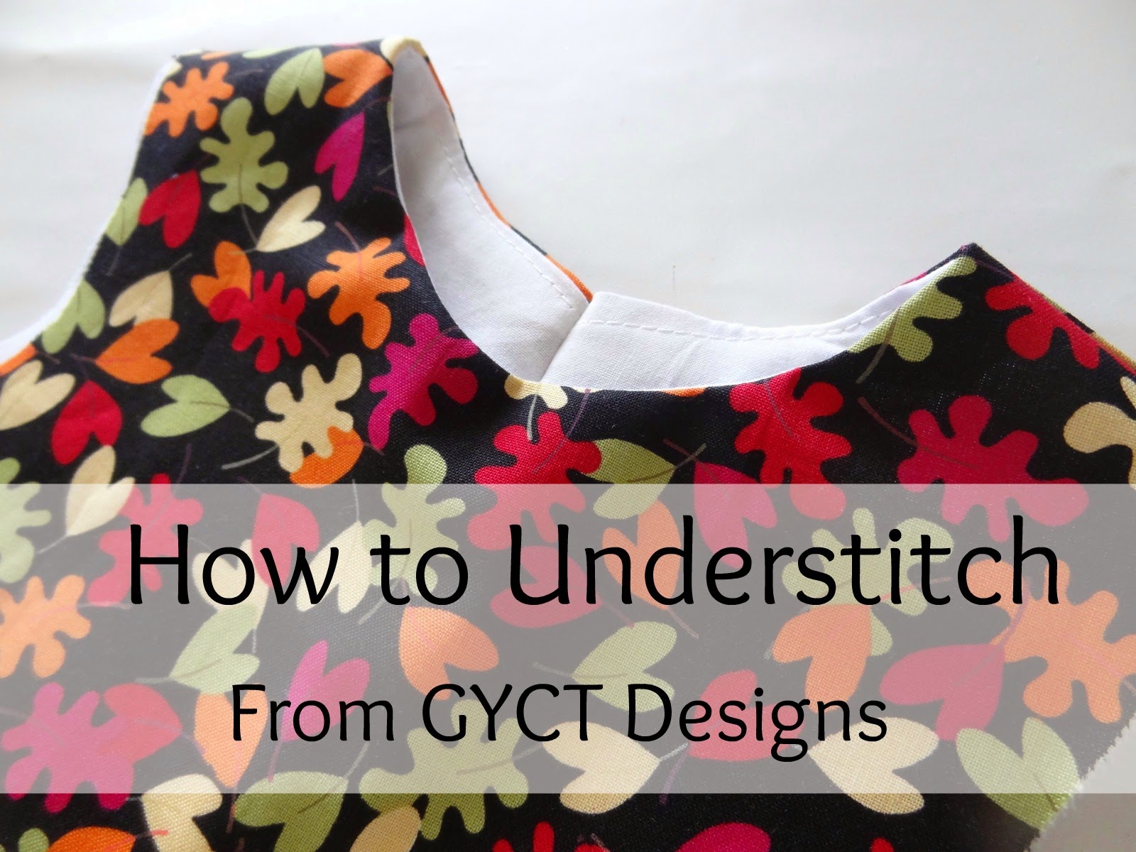 Sewing 101 How to Understitch Get Your Crap Together