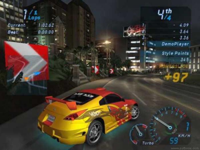 Downlpad nfs underground 1 pc
