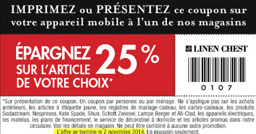 Coupons rabais pour la ronde 2018