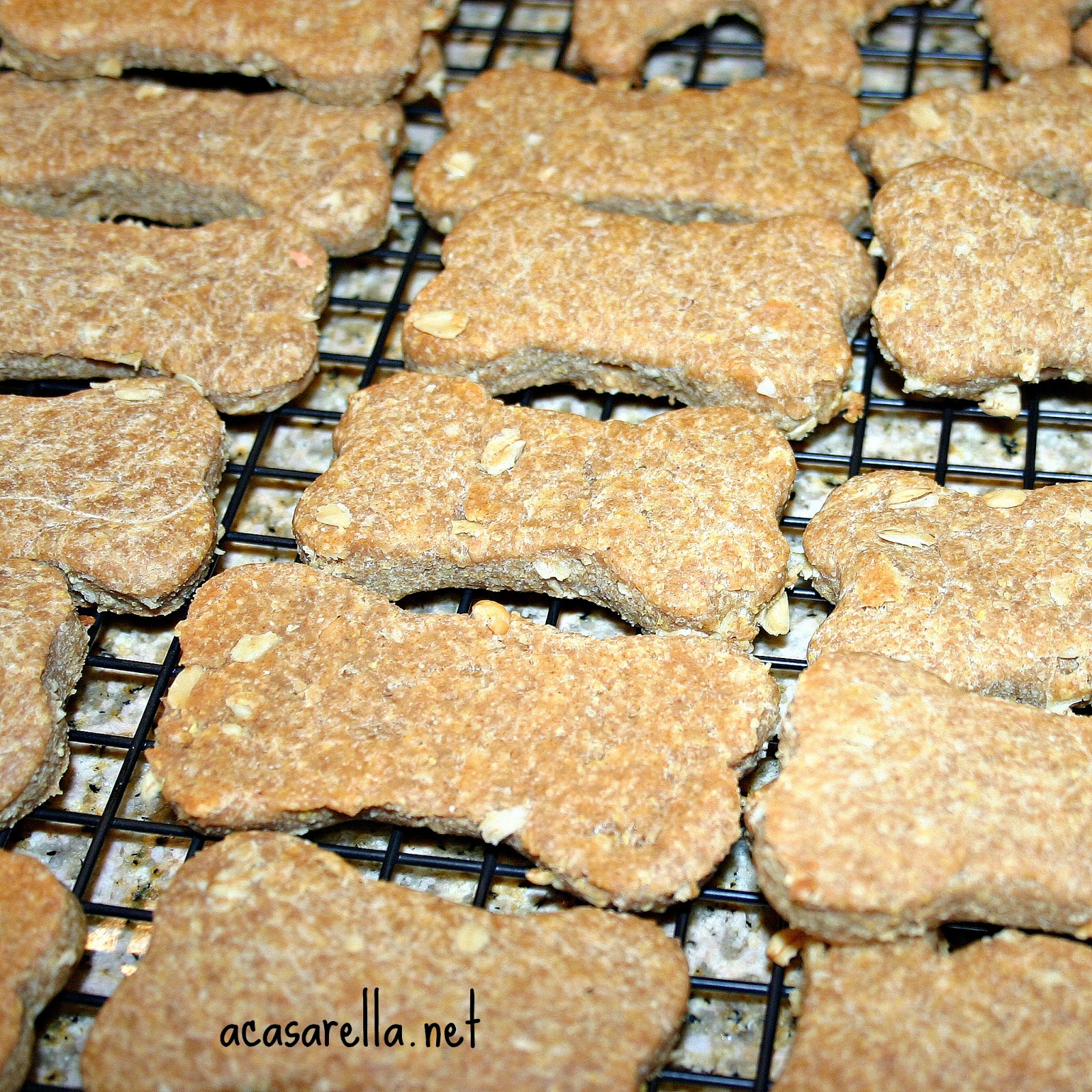 Homemade Peanut Butter Dog Biscuits 'A Casarella