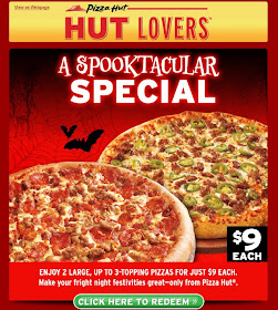 Marsha S Spot Pizza Hut Offers Spooktacular Specials This Halloween