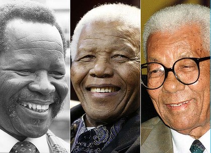 jesuita - NELSON MANDELA: SOLDADO JESUITA Mandela,+Sisulu+and+Oliver+Tambo