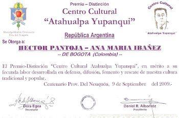 Premio distincion "Atahualpa Yupanqui"