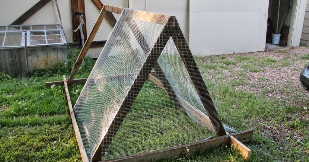 The Homestead Laboratory AFrame Chicken Tractor