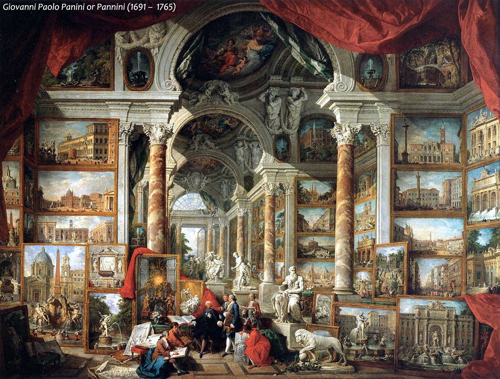 FaceNews Giovanni Paolo Panini or Pannini (1691 1765)