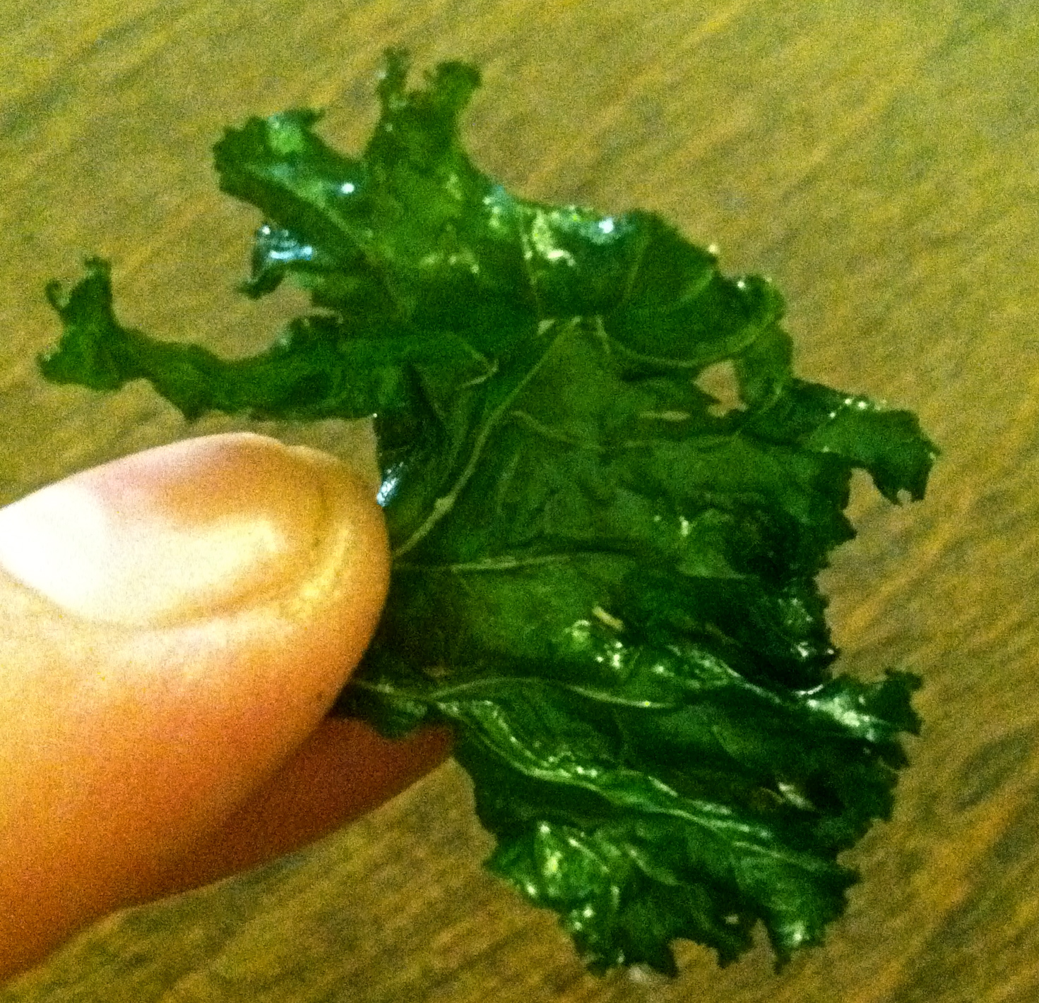 Trader Joe's Prose (and cons) Kale Chips (homemade)