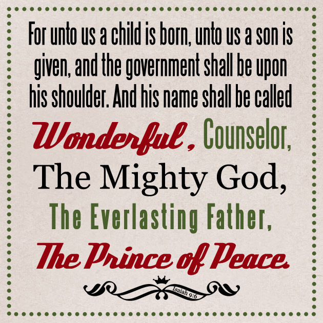 Bible Christmas Verses | quoteeveryday.com