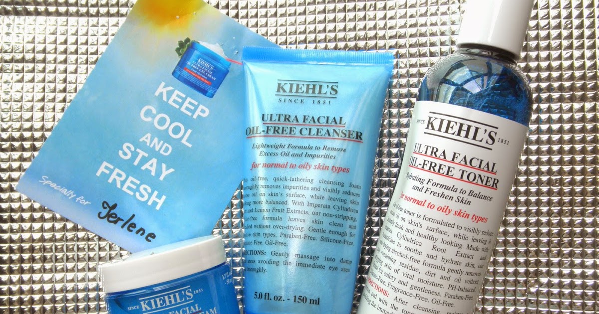 Kiehl\u0026#39;s Ultra Facial Oil-Free Gel Cream, Cleanser, Toner Review and ...