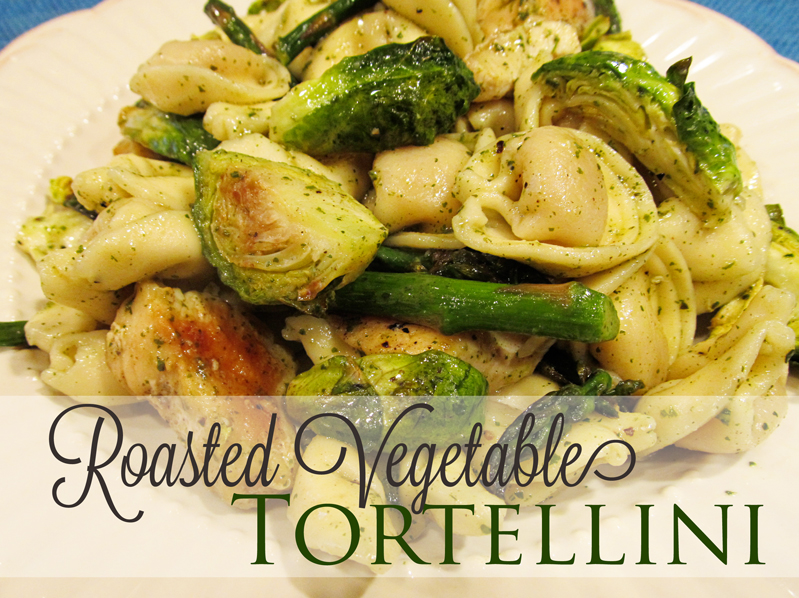 Lovely Little Snippets Roasted Vegetable Tortellini