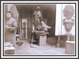 1962.- Los escultores Luis Causarás y José Soteras en ARTE RELIGIOSO. CLAUDIO RIUS.
