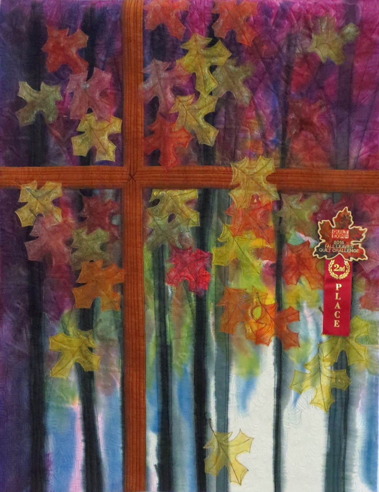 Cathy Geier's Quilty Art Blog Death and Dying and a Quick Quilt