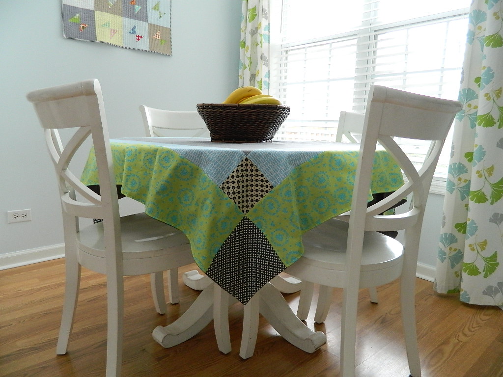 s.o.t.a.k handmade simple patchwork tablecloth