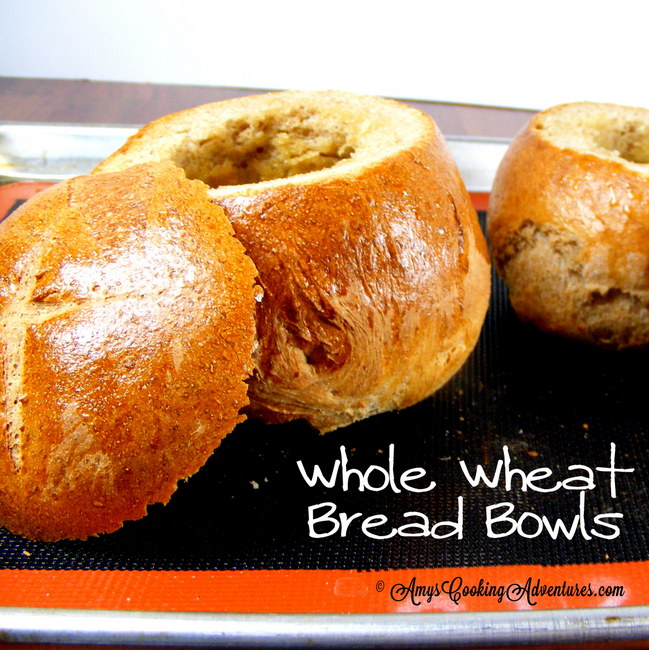 Whole Wheat Bread Bowls