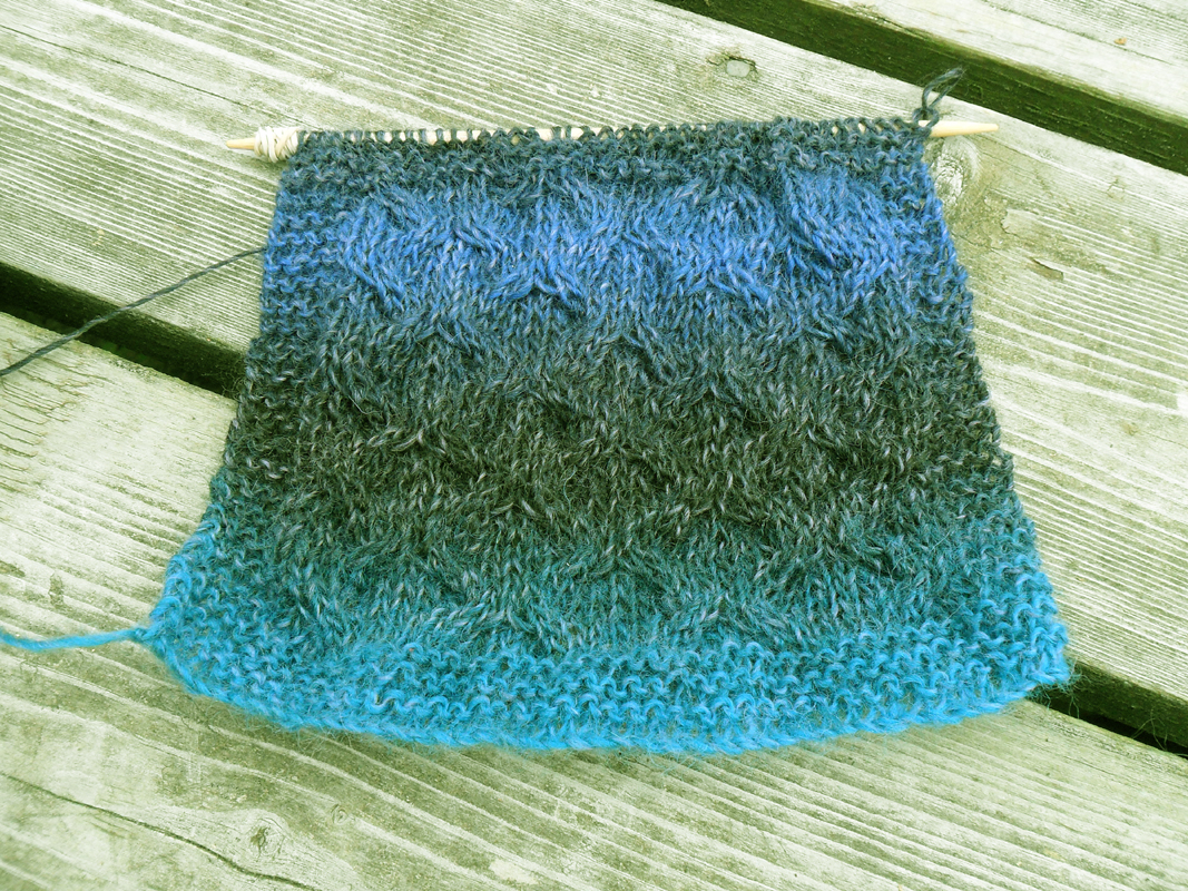 Grandma Cocos Designs: Papa Bear Sampler Scarf - Week #1