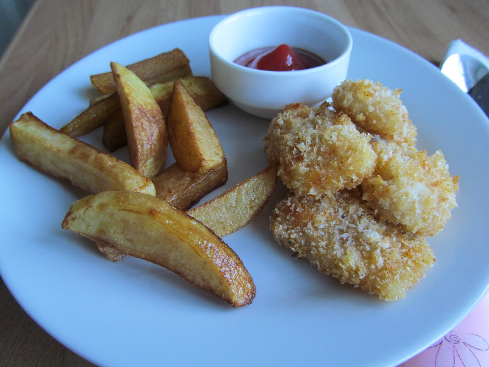 Good Food, Shared Oven Baked Fish Goujons with Tartare Sauce
