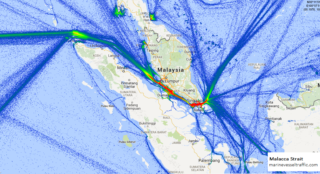 Strait Of Malacca Depth Chart