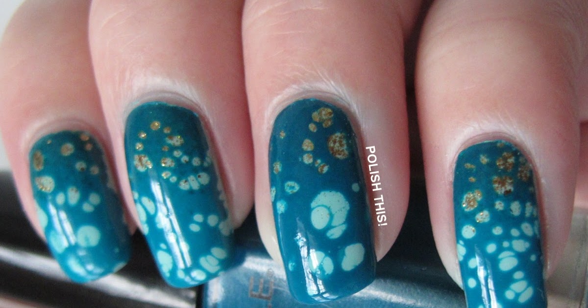 Step-by-Step Water Spotted Nail Art Tutorial - wide 4