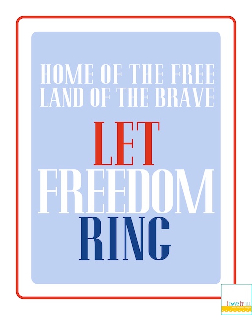 let freedom ring