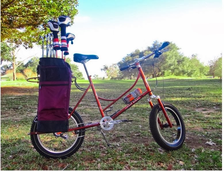 golf trailer bicycle bike