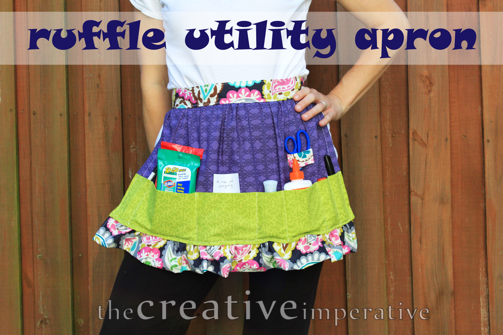 The Creative Imperative Teacher Appreciation Ruffled Utility Aprons