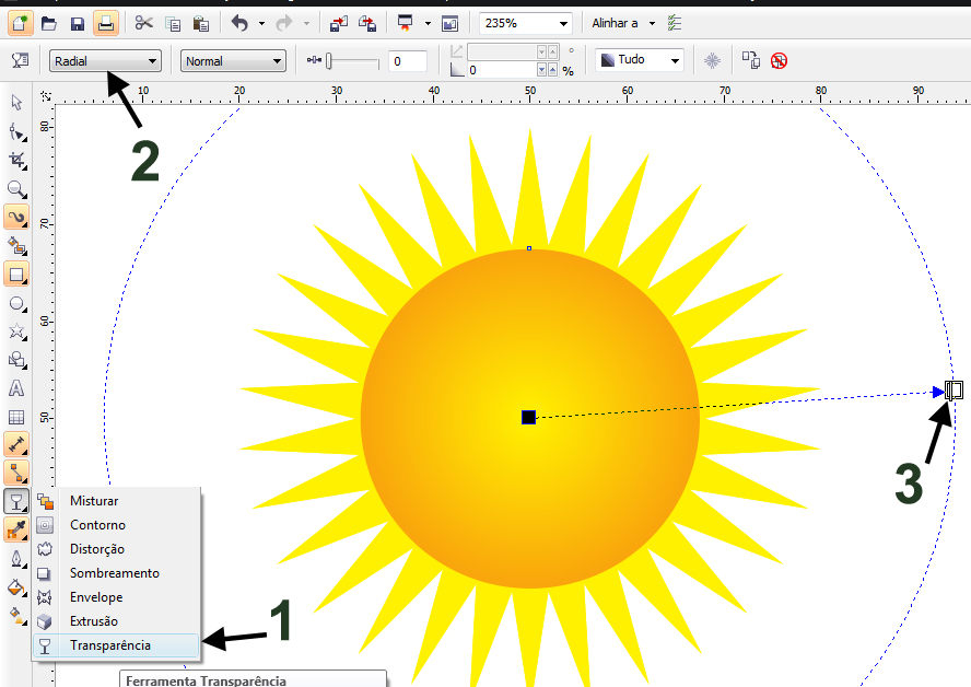 Dicas, tutoriais e informação. CORELDRAW GAUSSIAN BLUR